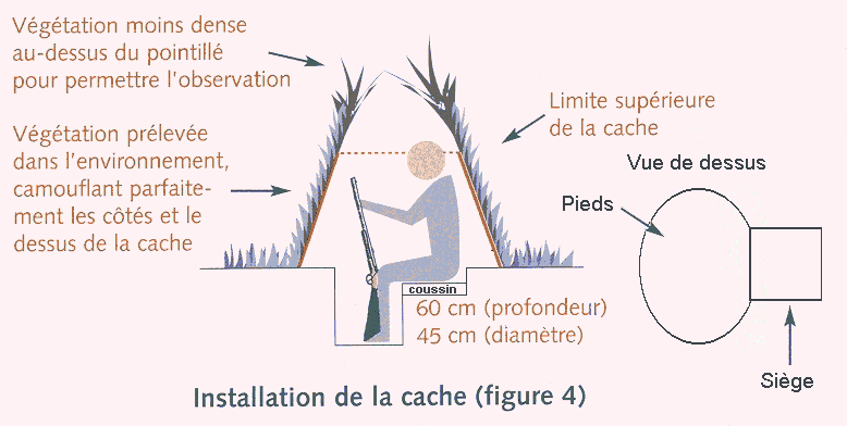 Cache pyramidale